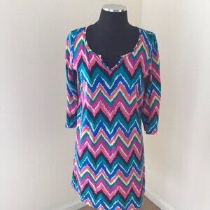 LILLY PULITZER Size S Multi Hearts a flutter dress